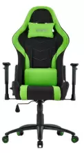 Геймерское кресло Xenos Nox, черный/зеленый