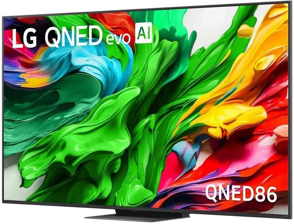 Televizor LG 65QNED86A6A, negru