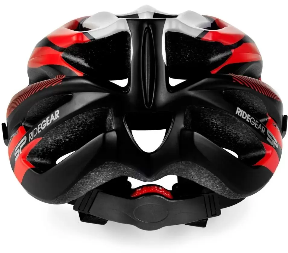 Детский шлем Spokey Spectro 58-61см, черный/красный