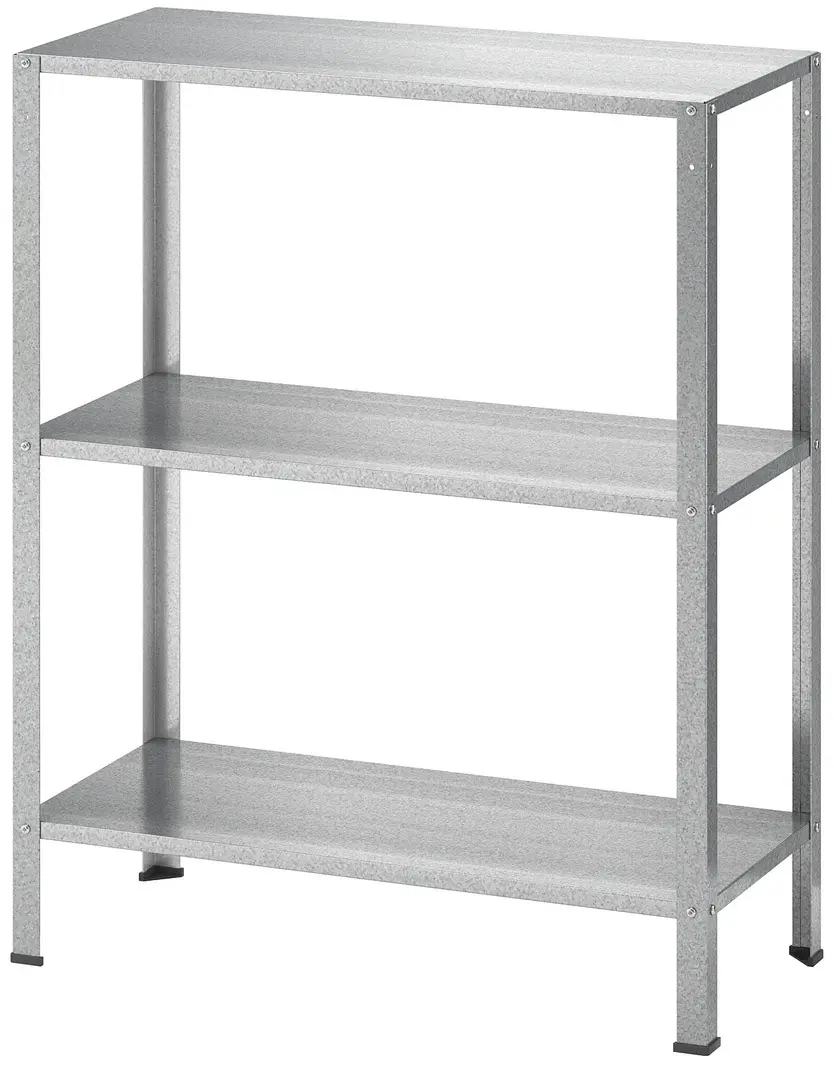 Etajeră IKEA Hyllis interior/exterior 60x27x74cm, inox pe tehnoparc.md Etajeră IKEA Hyllis interior/exterior 60x27x74cm, inox