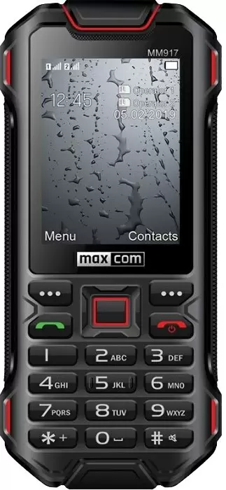 Мобильный телефон Maxcom MM917, черный