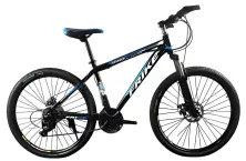 Велосипед Frike TY-MTB 29, черный/синий на tehnoparc.md Велосипед Frike TY-MTB 29, черный/синий
