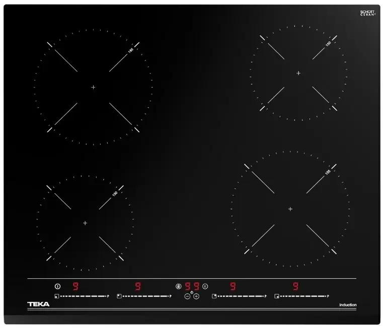 Индукционная панель Teka IZC 64010 MSS BK, черный
