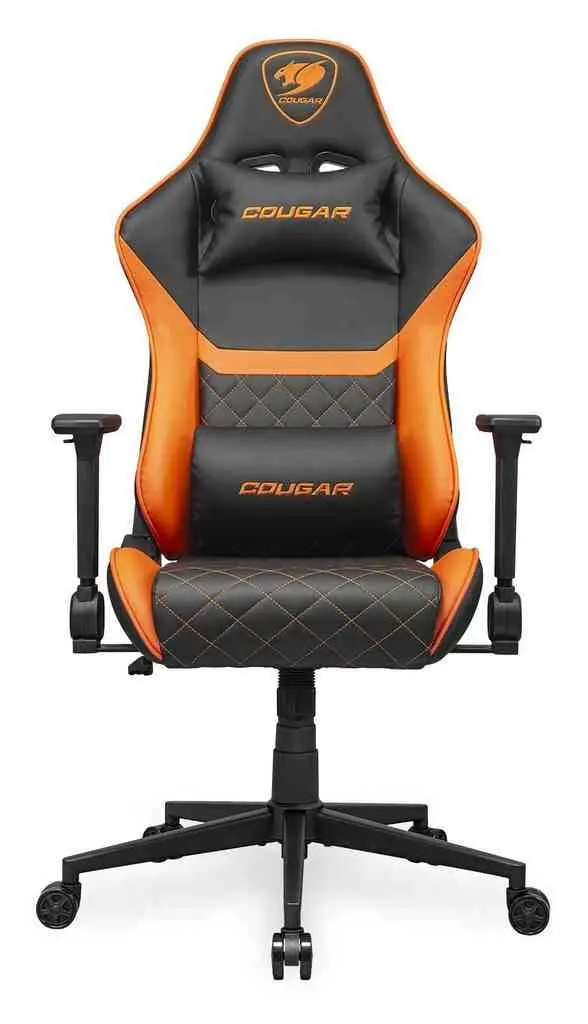 Scaun gaming Cougar Armor One V2, negru/portocaliu pe tehnoparc.md Scaun gaming Cougar Armor One V2, negru/portocaliu