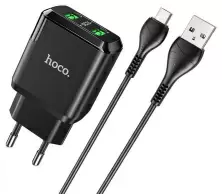 Зарядное устройство Hoco N6 Charmer Micro USB, черный