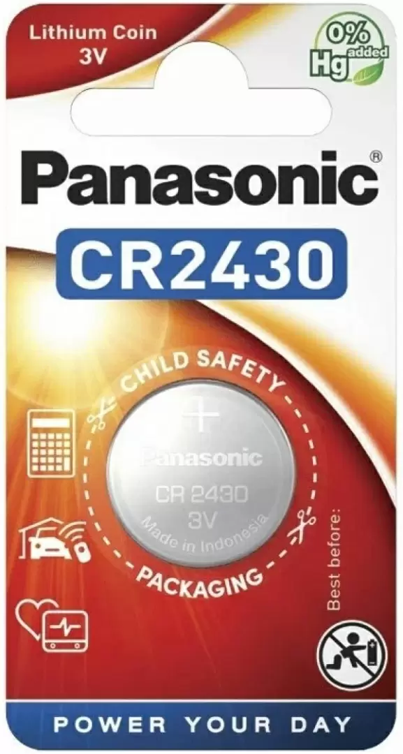 Батарейка Panasonic CR-2430EL/1B
