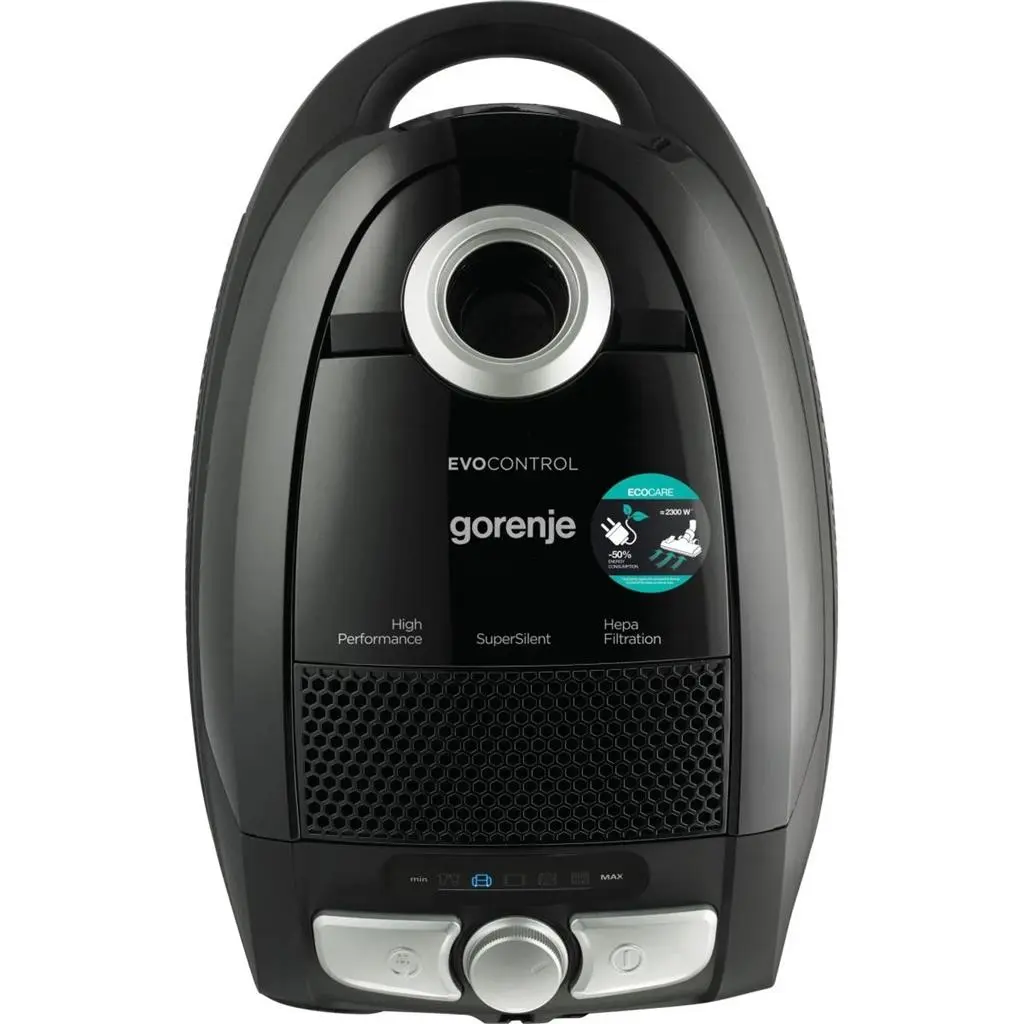 Aspirator cu curățare uscată Gorenje VCE21ECBK, negru