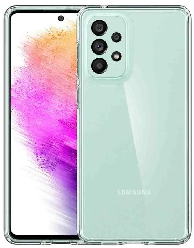 Husă de protecție Helmet TPU Soft Samsung A73 Clear (HMTCTSAA73), transparent