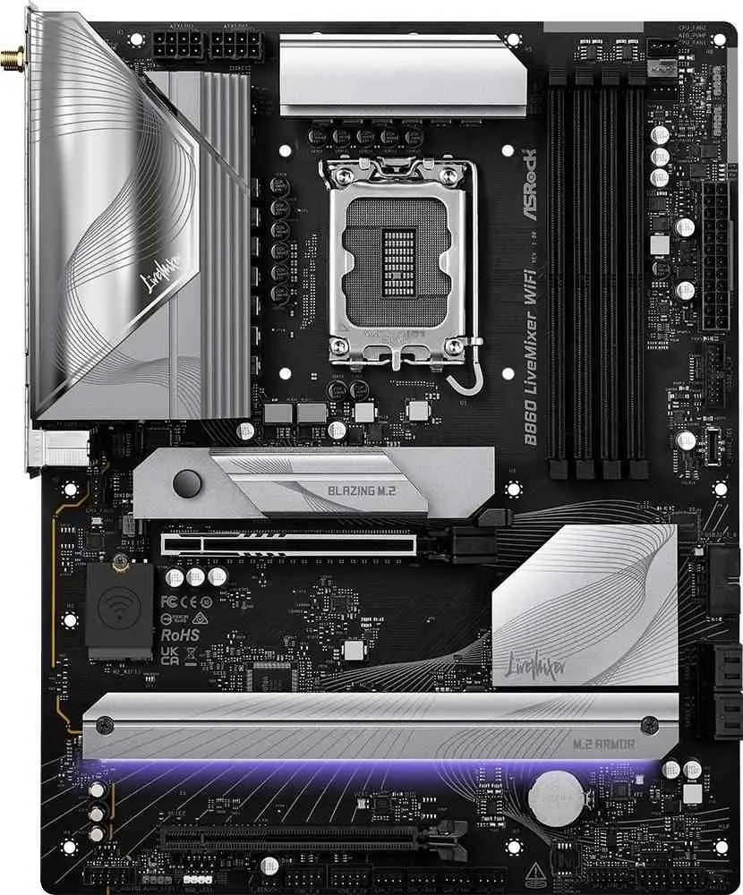 Placă de bază ASRock B860 LiveMixer Wi-Fi