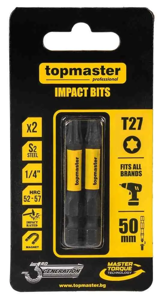 Набор бит Topmaster 338739