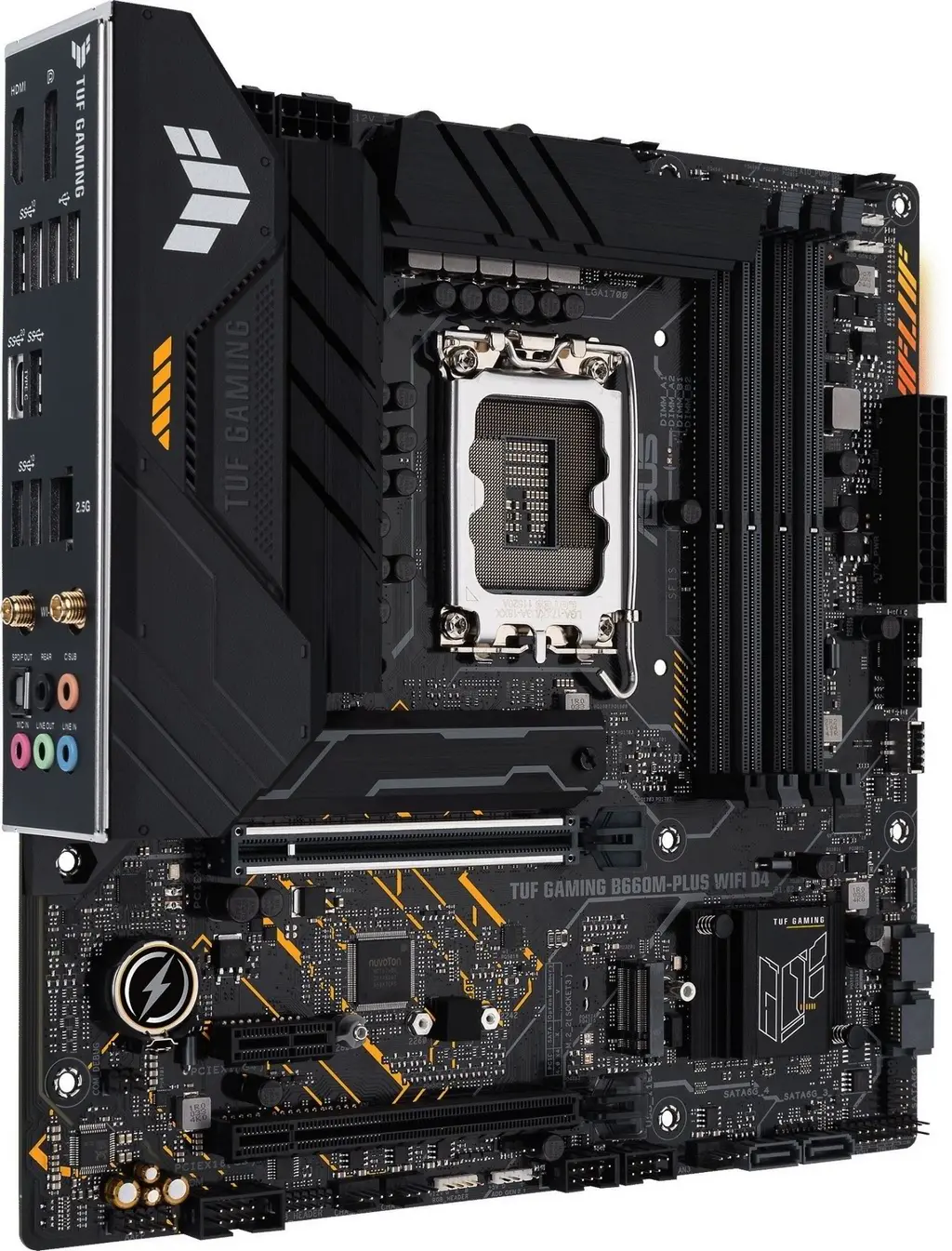 Материнская плата Asus TUF Gaming B660M-Plus WiFi D4 на tehnoparc.md Материнская плата Asus TUF Gaming B660M-Plus WiFi D4