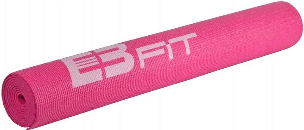 Коврик для йоги EB Fit Fitness Yoga Mat, розовый на tehnoparc.md Коврик для йоги EB Fit Fitness Yoga Mat, розовый