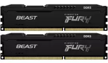 Оперативная память Kingston Fury Beast 16GB (2x8GB) DDR3-1866MHz, CL10, 1.5V