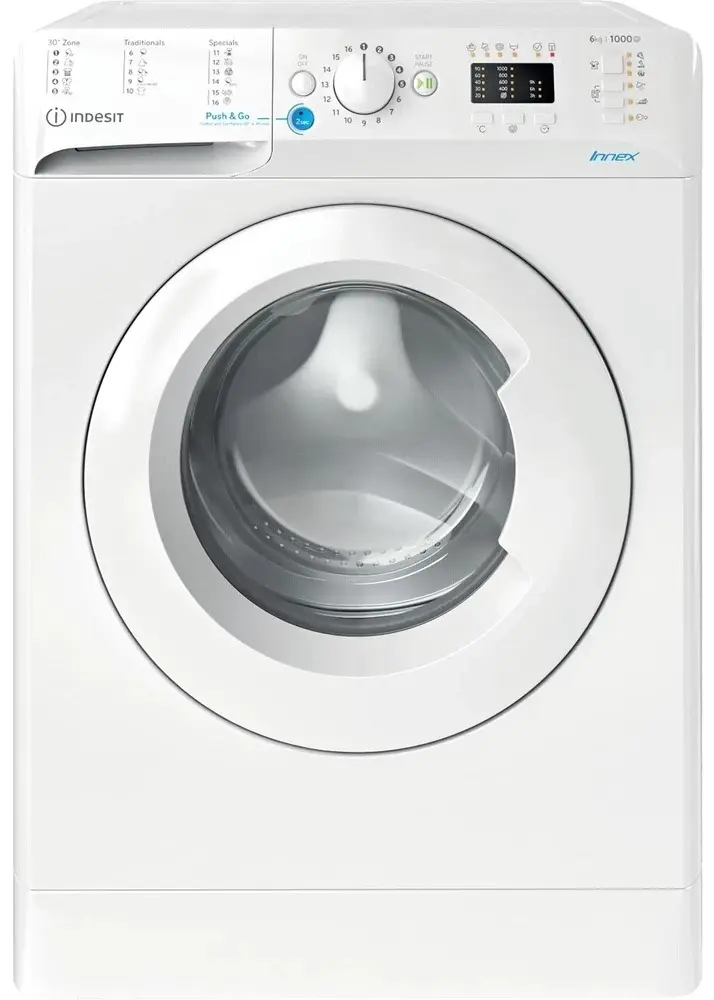 Maşină de spălat rufe Indesit BWSA 61251 W EU, alb