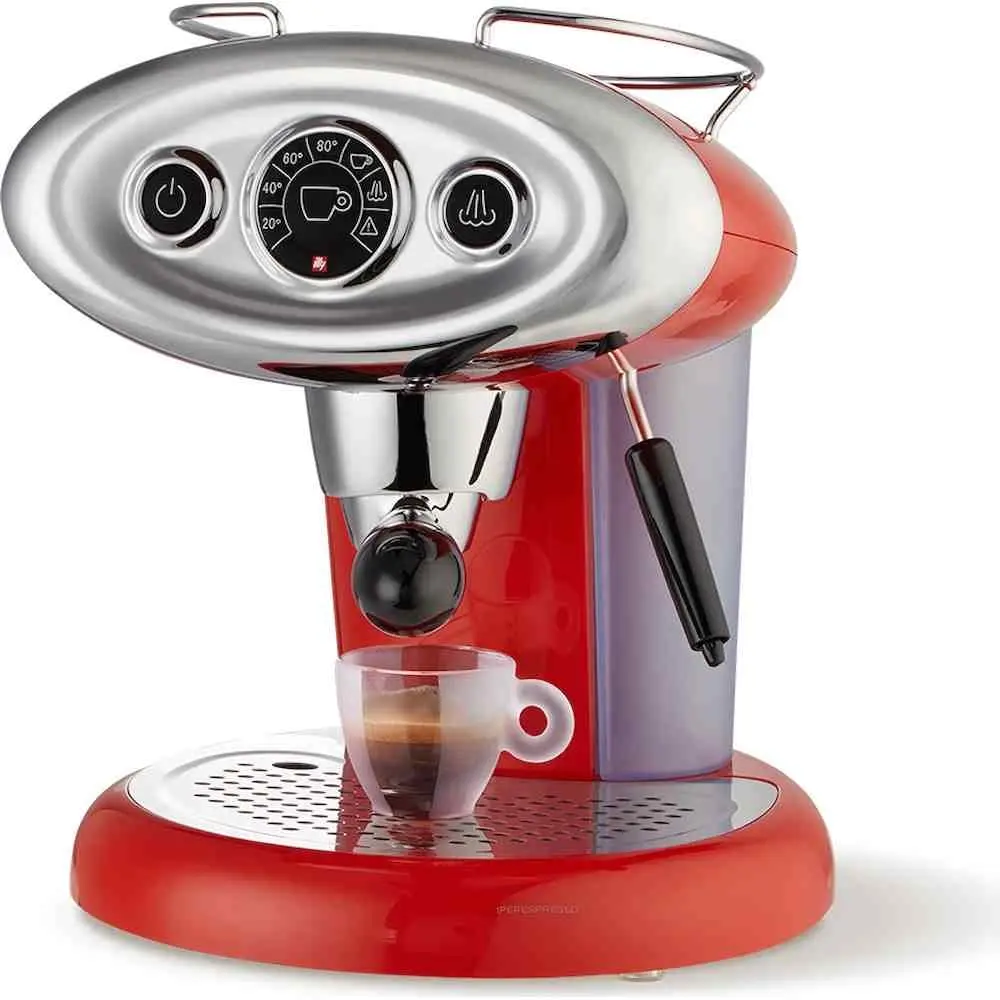 Cafetieră electrică Illy X 7.1, roșu
