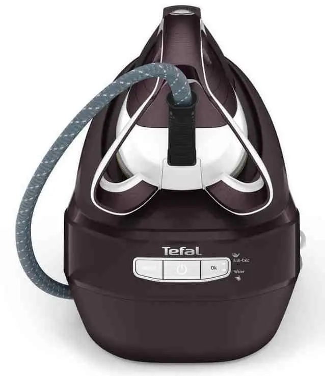 Fier de călcat cu aburi Tefal GV9721E0, bordo