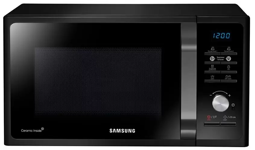 Микроволновая печь Samsung MG23F302TAK/BW, черный