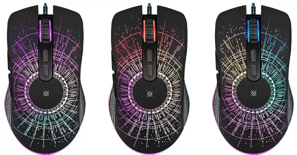 Mouse Defender Sirius GM-660L, negru