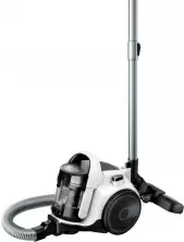 Aspirator cu curățare uscată Bosch BGS05A225, alb/negru