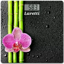 Напольные весы Laretti LR-BS0010, черный/рисунок