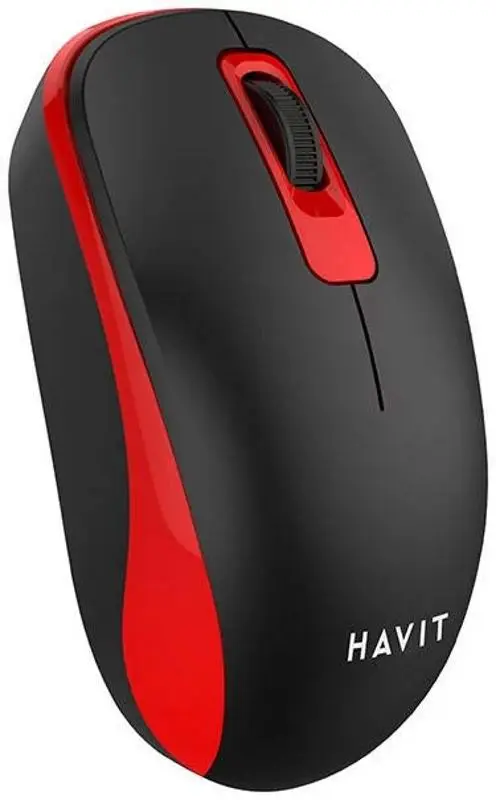 Мышка Havit MS626GT, черный/красный