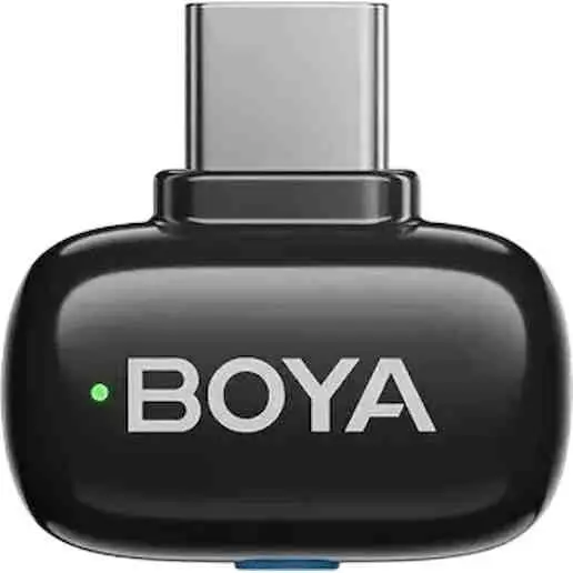 Microfon Boya Mini 2-02, negru pe tehnoparc.md Microfon Boya Mini 2-02, negru
