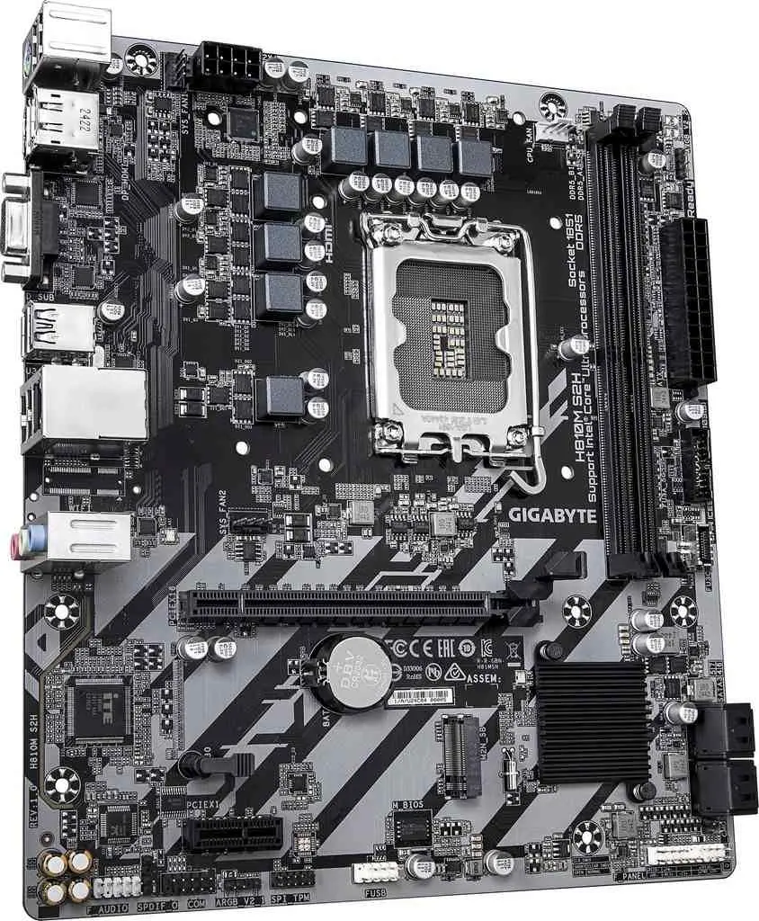 Материнская плата Gigabyte H810M S2H на tehnoparc.md Материнская плата Gigabyte H810M S2H