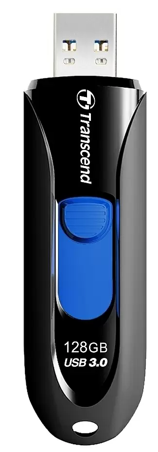 Flash USB Transcend JetFlash 790 128GB, negru/albastru