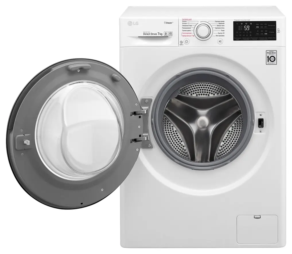 Maşină de spălat rufe LG F2J5HS6W, alb