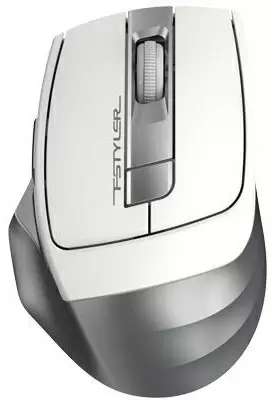 Мышка A4Tech Fstyler FG35, белый/серебристый