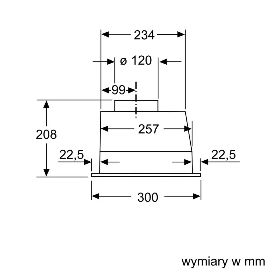 Вытяжка Bosch DLN53AA70, серый