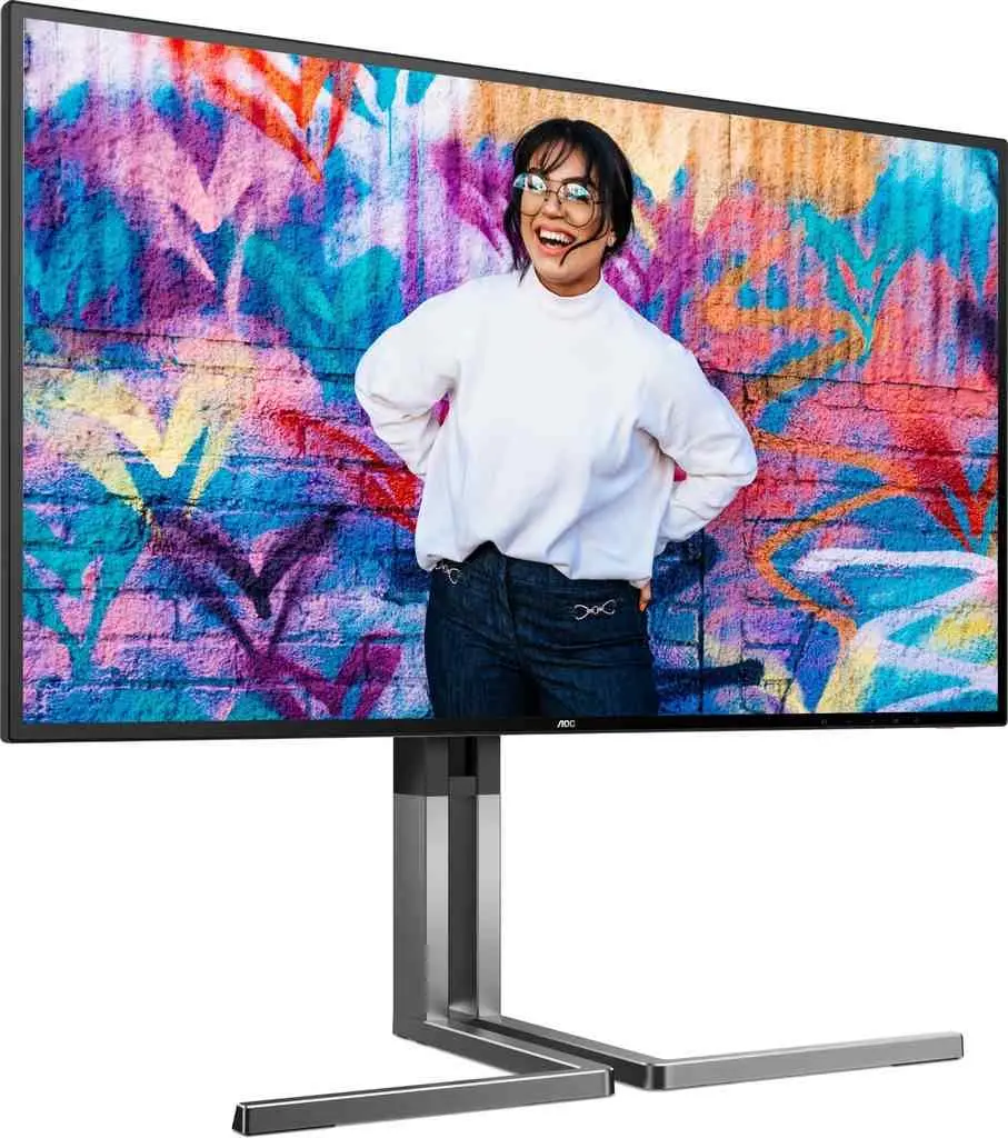 Monitor Aoc U27U3CV, argintiu