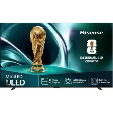 Телевизор Hisense 85U78Q, черный