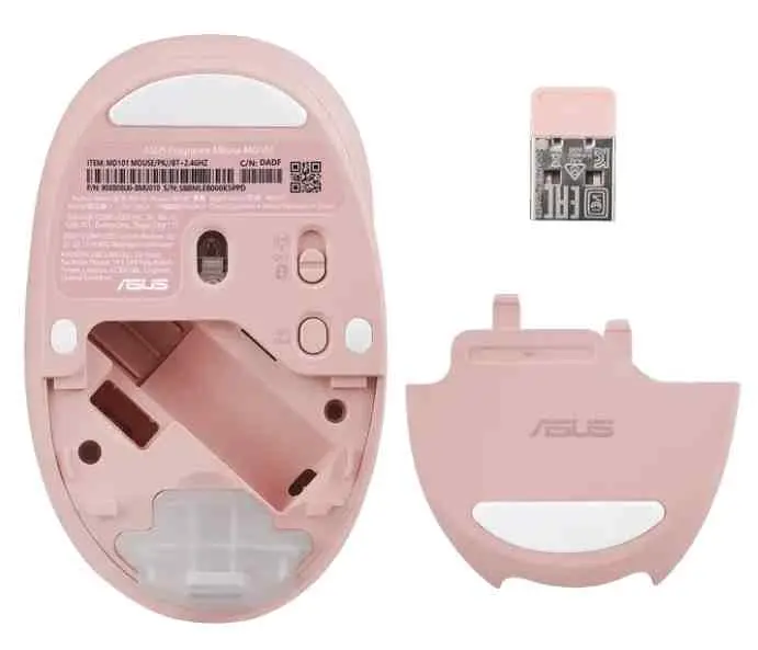 Mouse Asus MD101, roz