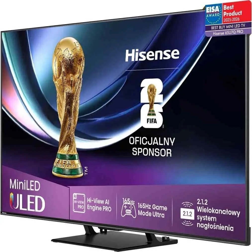 Televizor Hisense 65U78Q Pro, negru
