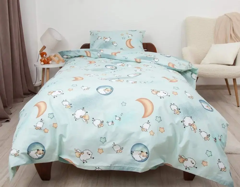 Детское постельное белье Tep Tepik Soft Dreams 019337 Sheep 1P, голубой