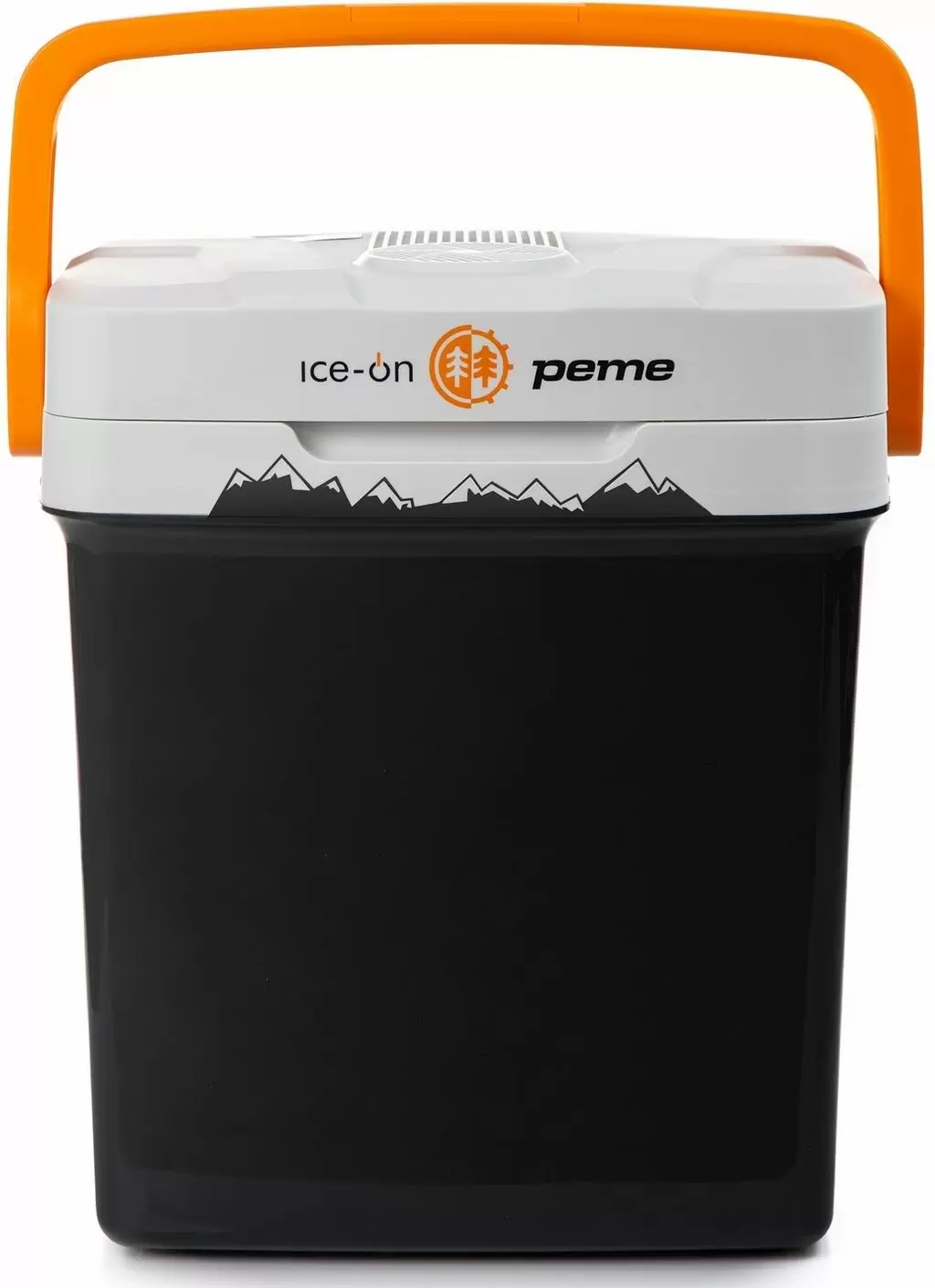 Frigider auto Peme Ice-on 27L, negru/portocaliu
