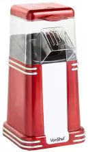 Аппарат для попкорна VonShef 2013261, красный/белый