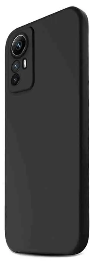 Чехол Helmet Case Liquid Silicone Redmi Note 12S 4G (HMTLSCXRN12SBK), черный