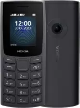 Telefon mobil Nokia 110 Dual Sim 2023, negru