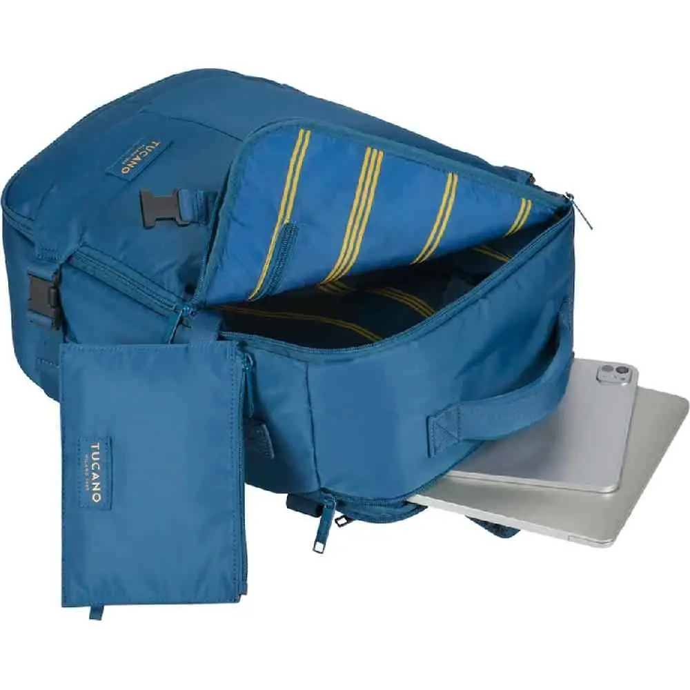 Rucsac Tucano Tugo M Premium Cabin 15.6, albastru