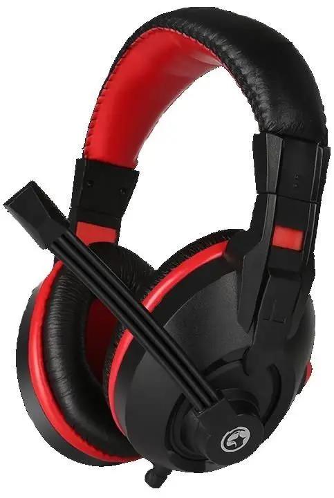 Наушники Marvo HG8321, черный/красный на tehnoparc.md Наушники Marvo HG8321, черный/красный