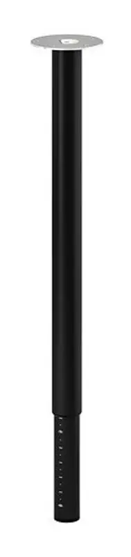 Masă de birou IKEA Lagkapten/Olov 140x60cm, gri-turcoaz/negru