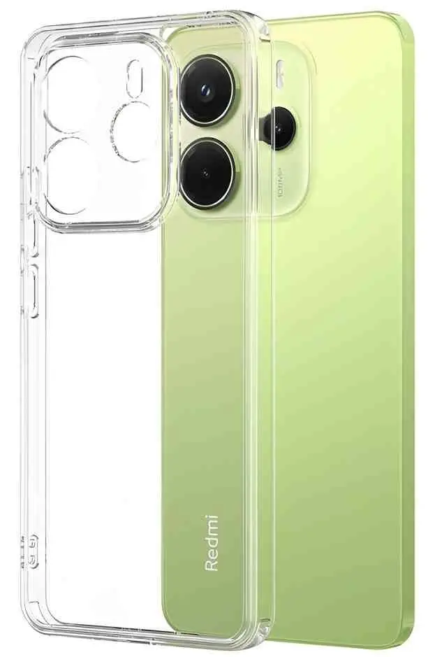 Husă de protecție WOO TPU Soft Xiaomi Redmi Note 14 Pro 4G Clear (WOOCSCXRNP144CL), transparent