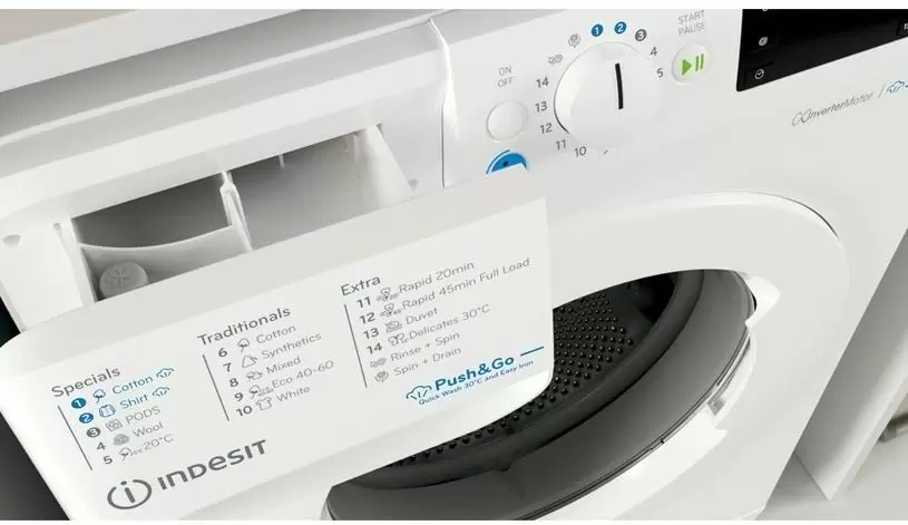 Стиральная машина Indesit BWE 81295X WV, белый