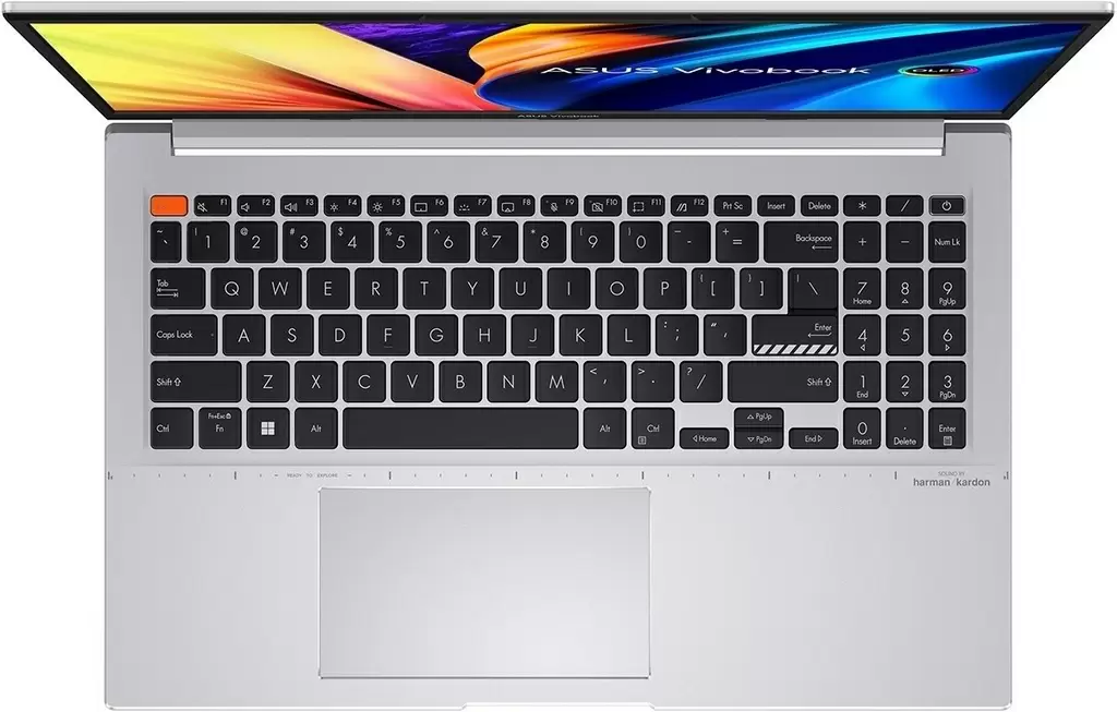 Laptop Asus Vivobook S 15 M3502QA (15.6"/2.8K/Ryzen 7 5800H/16GB/1TB/AMD Radeon), gri