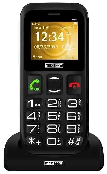 Telefon mobil Maxcom MM426 SE, negru