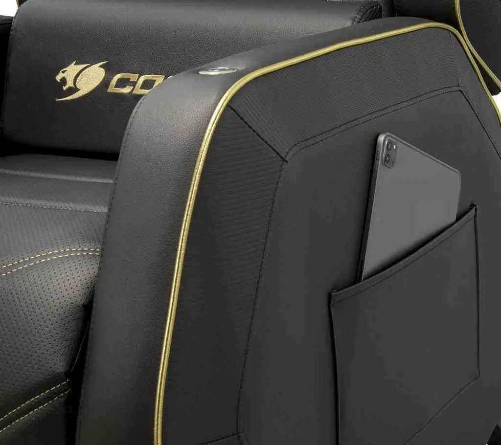 Геймерское кресло Cougar Ranger Pro Royal, черный/золотой
