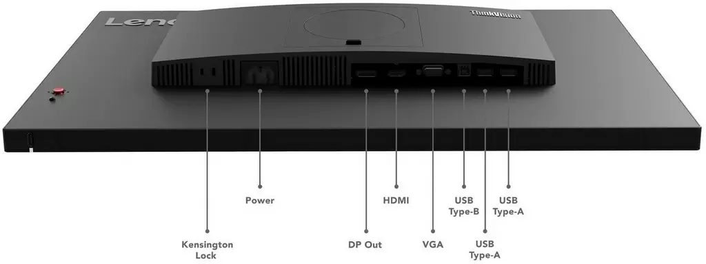 Monitor Lenovo ThinkVision T24i-30, negru