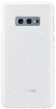 Husă de protecție Samsung Led Cover Galaxy S10E, alb